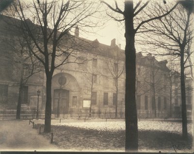Hôtel Scipion Sardini, rue Scipion de Eugène Atget