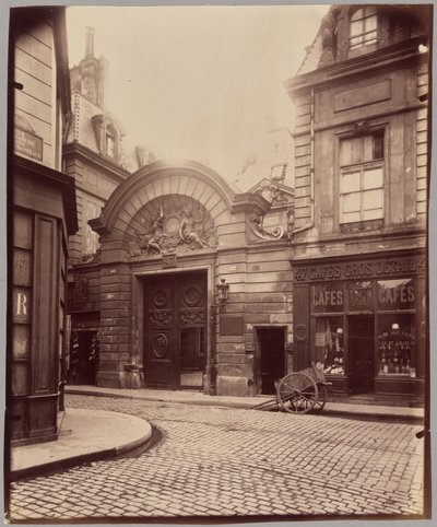 Hotel de los Embajadores de Holanda, calle Vieille-du-Temple, 47 de Eugène Atget