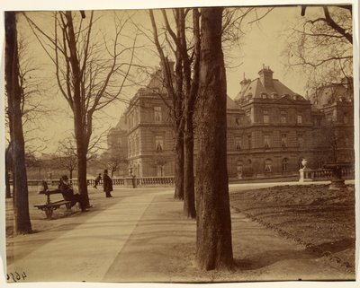 Jardines de Luxemburgo de Eugène Atget