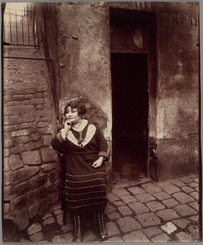 La Villette, calle Asselin de Eugène Atget