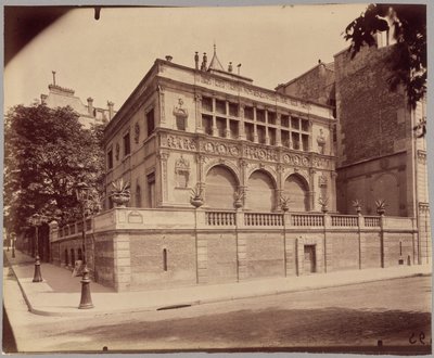 Maison François, Cours-la-Reine de Eugène Atget