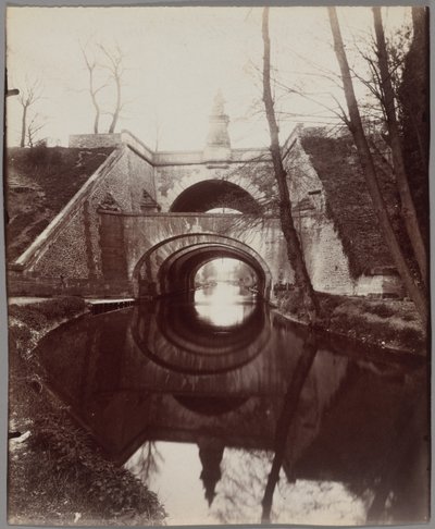 Pont des Belles Fontaines de Eugène Atget