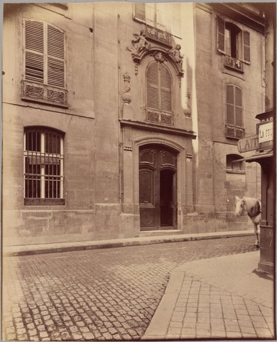 Presbiterio de Saint-Merri, rue de la Verrerie de Eugène Atget