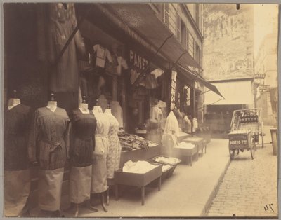 Calle Mouffetard de Eugène Atget