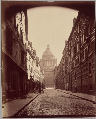 Calle Valette de Eugène Atget