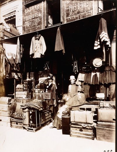 Rue de Petit Chouard de Eugène Atget