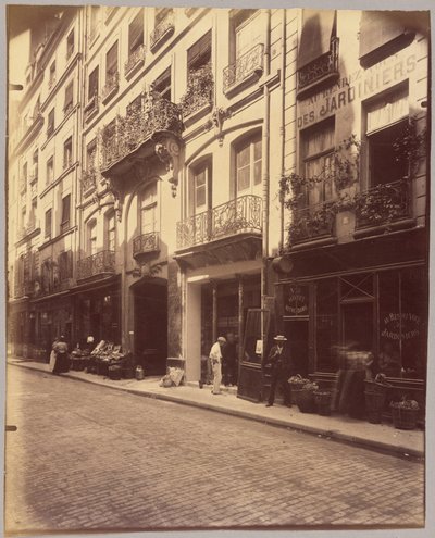 Rue du Petit-Pont de Eugène Atget