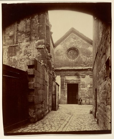 Portal de Saint-Julien-le-Pauvre de Eugène Atget