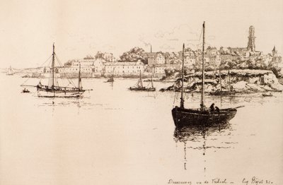 Dourarnenez Vu de Treboul de Eugene Bejot