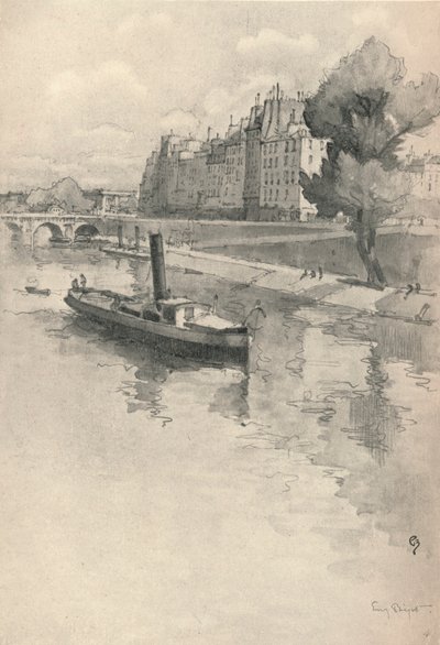 Le Quai des Orfèvres, 1915 de Eugene Bejot
