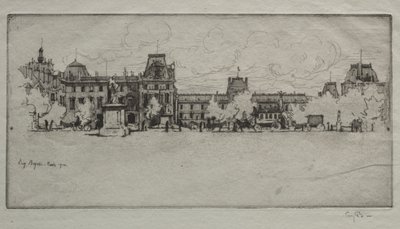 Les Tuileries de Eugene Bejot