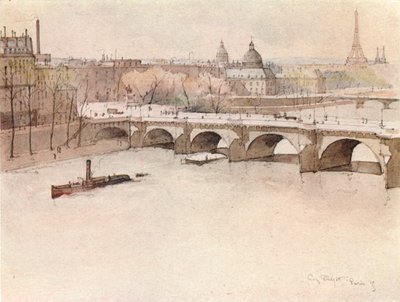 El Pont Neuf, 1915 de Eugene Bejot