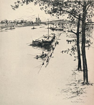El Puente de Sully, 1915 de Eugene Bejot