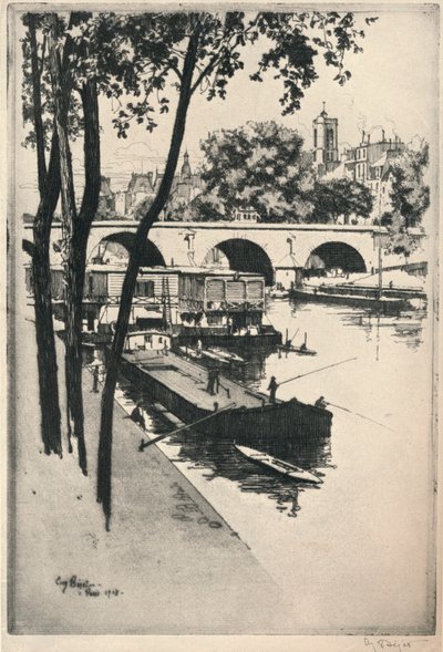 Lavando Barcos de Eugene Bejot