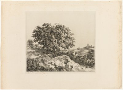 El ramo de árboles, o Los tilos (Recuerdo del Sarthe) de Eugene Bléry