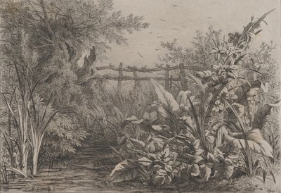 El Estanque, 1857 de Eugene Bléry