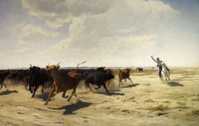 El rodeo de Eugene Burnand