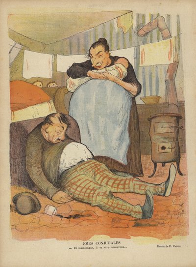 Ilustración para Le Rire de Eugene Cadel