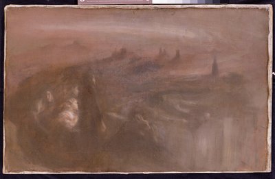 Aurora (óleo sobre lienzo) de Eugène Carrière