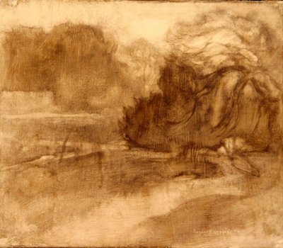 Paisaje de Eugène Carrière