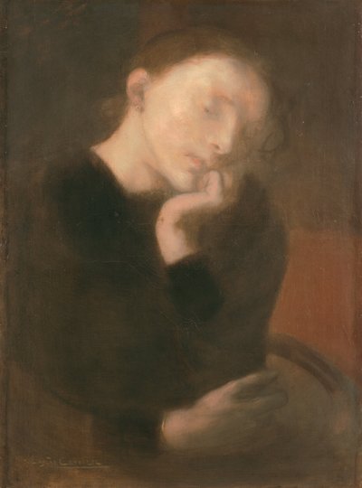 Meditación de Eugène Carrière