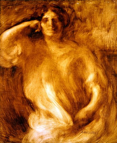 Retrato de la madre del artista, Madame Carriere de Eugène Carrière