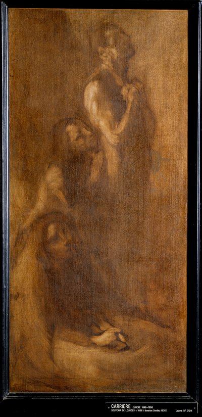 Recuerdo de Lourdes de Eugène Carrière