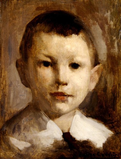 Estudio para el Retrato de Marcel Lacarriere de Eugène Carrière