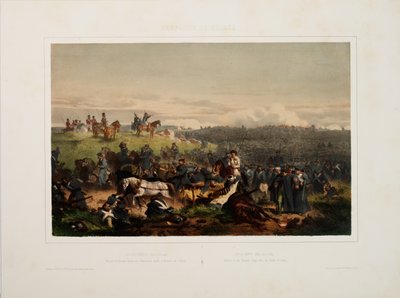 20 de septiembre de 1854. Retirada del ejército ruso después de la Batalla del Alma, 1855 de Eugene Charles Francois Guerard