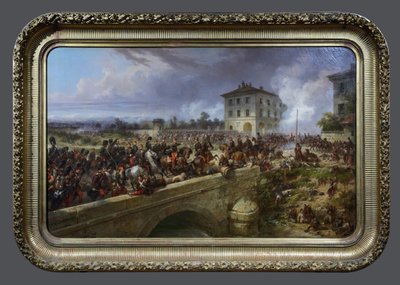 La Guardia Imperial en el Puente de Magenta, 4 de junio de 1859 de Eugene Charpentier