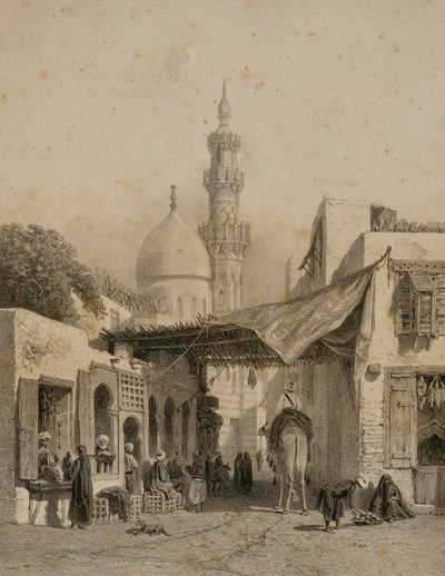 Mezquita Aboulala de Boulaq de Eugene Ciceri