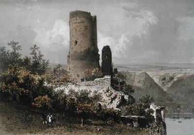 La Torre del Gato, Valle del Rin de Eugene Ciceri