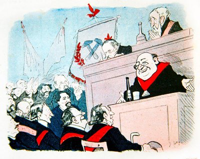 Masones en el Congreso Radical de Eugene Cottin