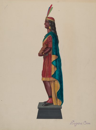 Indio de tienda de cigarros de Eugene Croe