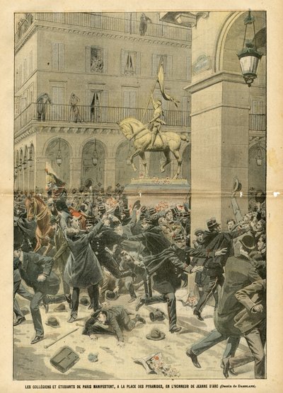 Ilustración de Eugene Damblans en Le Pelerin de Eugene Damblans