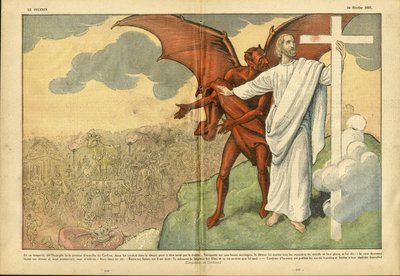 Ilustración de Eugene Damblans (1865-1945) en Le Pelerin de Eugene Damblans