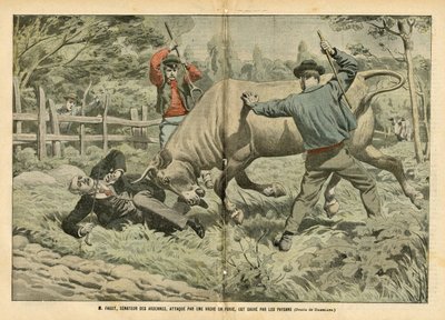 Ilustración de Eugene Damblans (1865-1945) en Le Pelerin de Eugene Damblans