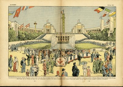 Ilustración de Eugene Damblans (1865-1945) en Le Pelerin de Eugene Damblans