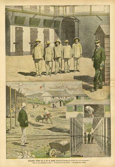 Algunas escenas de la vida del bagne de Eugene Damblans
