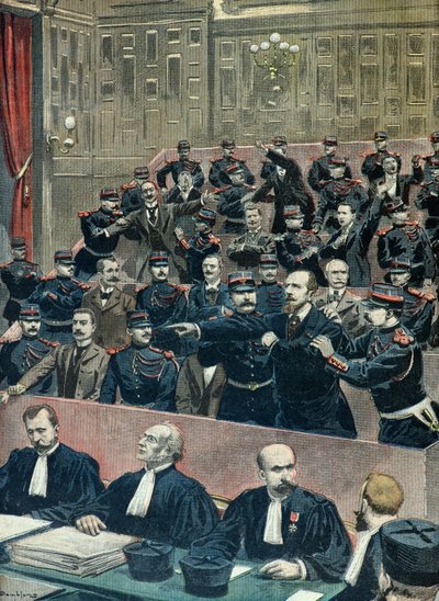 Juicio de Paul Deroulede ante el Tribunal Superior de Justicia de Eugene Damblans