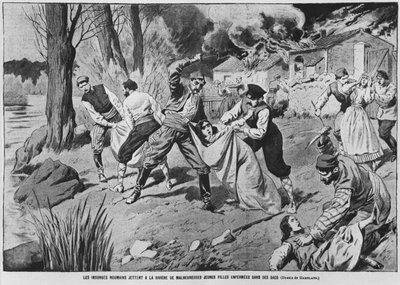 La revuelta de los campesinos rumanos, ilustración de 