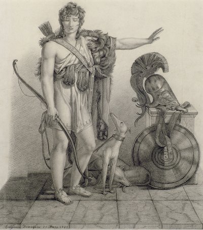 Hipólito, 1832, después de una pintura de Baron Pierre Narcisse Guerin (1774-1833) de Eugene Denagers