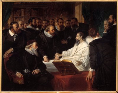 La muerte de Jean Calvin de Eugene Deveria