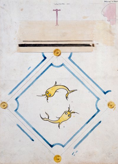 Motivos para un azulejo de baño, Chateau d