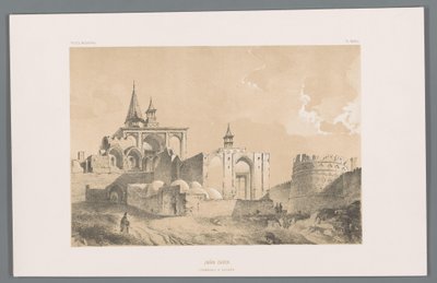 Tumba de Imamzadeh cerca de Kashan
Imâm zadeh (tombeau a Kachân) (título en el objeto)
Paisajes persas (título de la serie)
Perse moderne (título de la serie) de Eugene Flandin