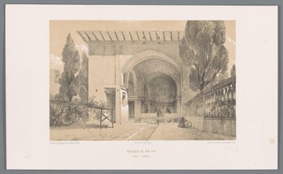 Quiosco Fin Garden en Kashan
Quiosco de Fin Garden cerca de Kashan (título en el objeto) de Eugene Flandin