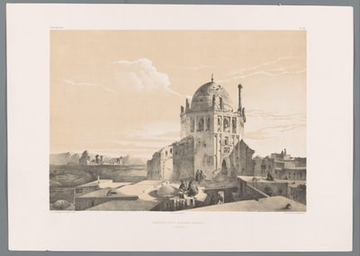 Mezquita Shah Khoda en Soltaniyeh
Mosquée Chah-Khodah-Bendèh à Sultânyèn (título del objeto)
Perzische landschappen (título de la serie)
Perse moderne (título de la serie) de Eugene Flandin