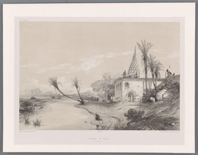 Shush-Daniel en Susa, Irán
Tombeau de Daniel (Chouster) (título en el objeto)
Paisajes persas (título de la serie)
Perse moderne (título de la serie) de Eugene Flandin