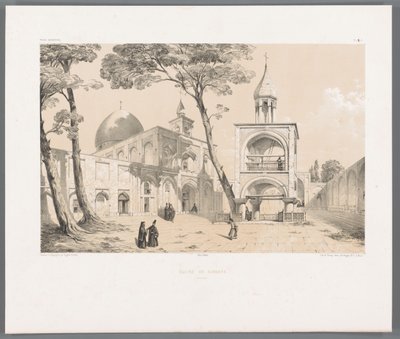 Catedral de Vank de Isfahán
Église de Djoulfa Ispahan (título en el objeto)
Paisajes persas (título de la serie)
Perse moderne (título de la serie) de Eugene Flandin
