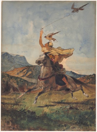 The Falconer de Eugène Fromentin